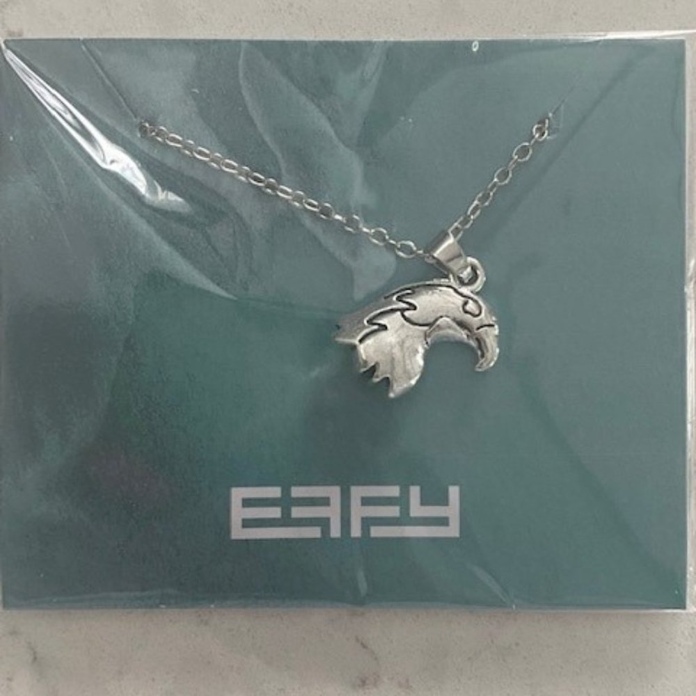 EFFY Silver tone Necklace w/ Eagle charm